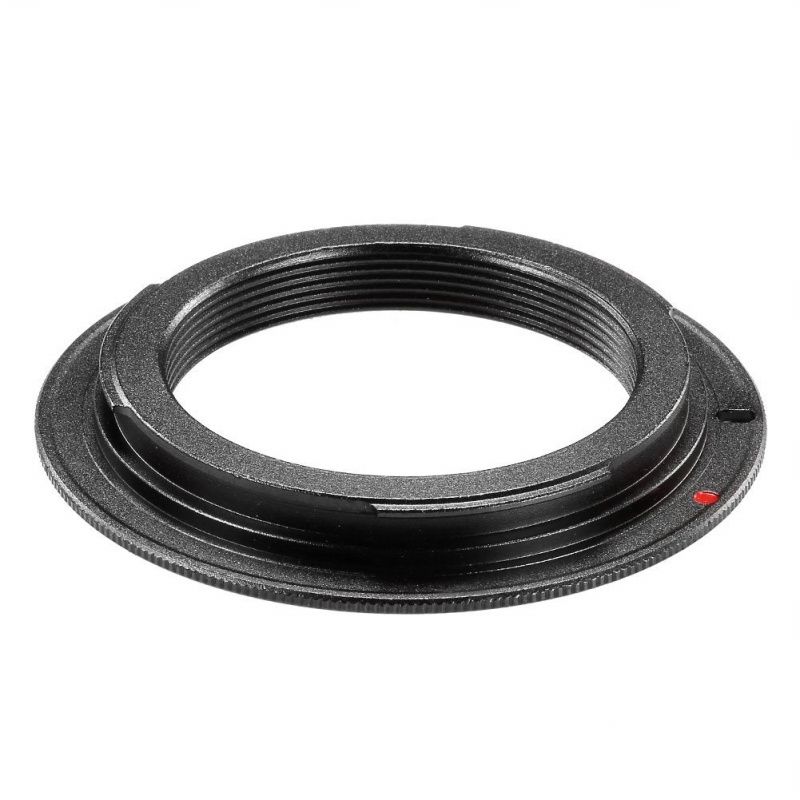 Black Metal Lens Mount Adapter, for 2 Lens Canon EOS Camera / Canon EOS 1D, 1DS Mark II, III, IV, 5D Mark II, 7D,ect,EOS Digital Revolt XT, XTI, XSI, As T1I, for T2I, XS, T3 / 300D, 350D,ect