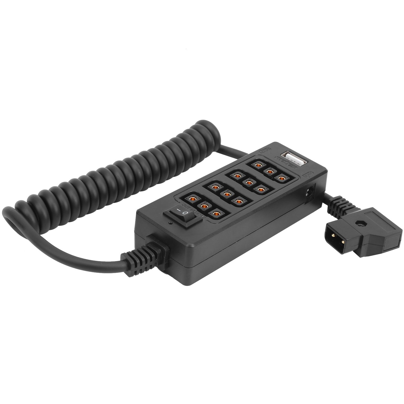 Archuu DTAP Male Port To 4 And 2 DC Female Splitter Cable Power
