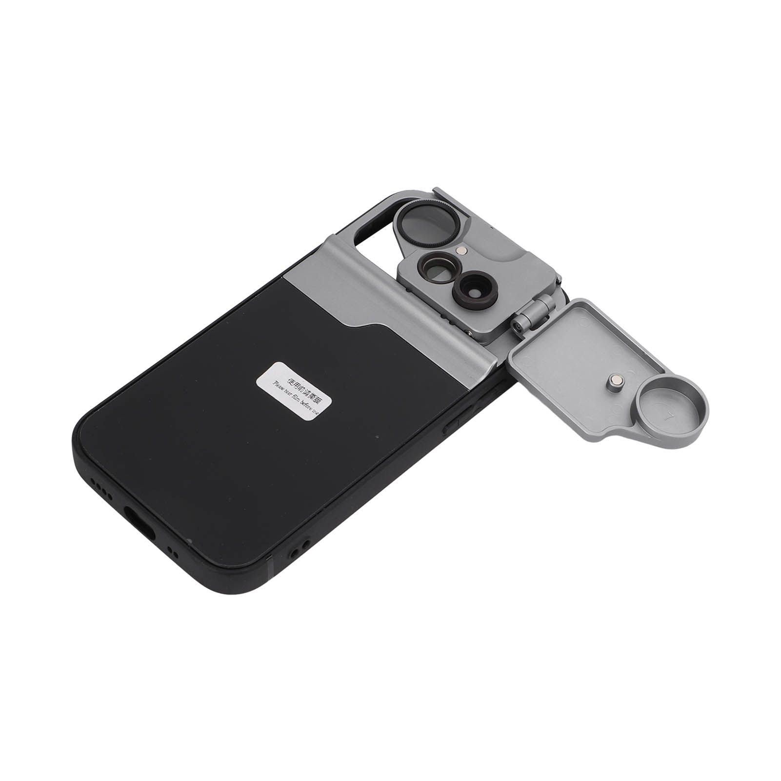 Portable 10X Macro CPL Filter Fisheye Lens Phone Cover For 13