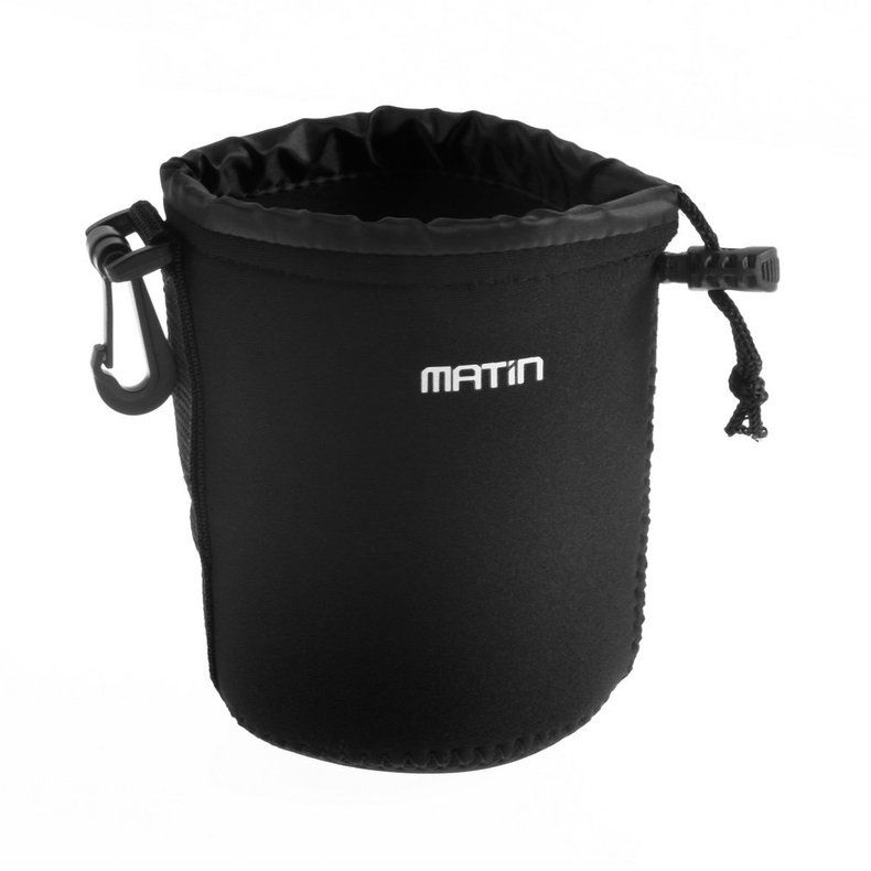 Matin Neoprene waterproof Soft Camera Lens Pouch bag Case Size-S M L XL