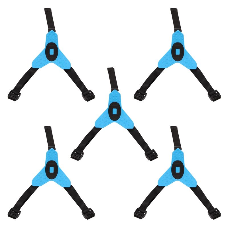 5X Fixing Bracket Motorcycle Helmet Chin Holder Integrated Helmet Belt for Gopro Hero 7/6/5/4