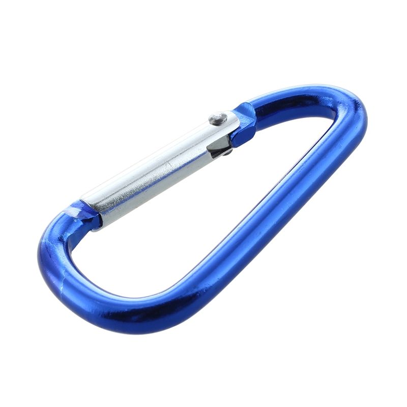 Blue Pear Shaped Carabiner for Camping