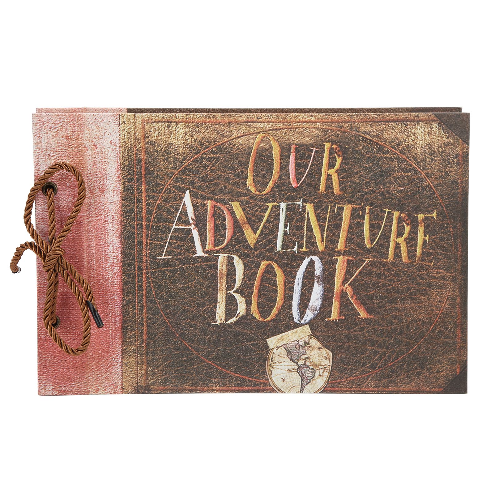 Our Adventure Album 80 Pages DIY Handmade Scrapbook Photo Set with Colorful Stickes For Family Party Travel