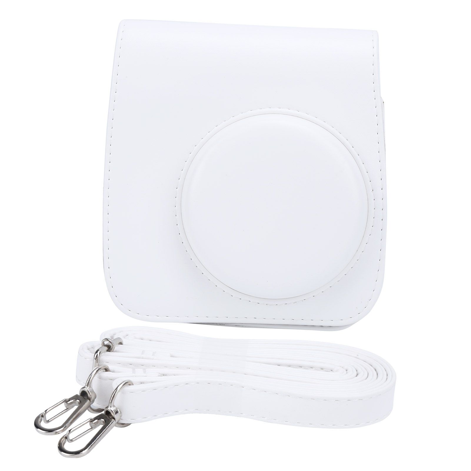 Mini Camera Protective Case Shockproof Detachable Anti Wear Portable PU Leather Scratch with Adjustable Shoulder Strap
