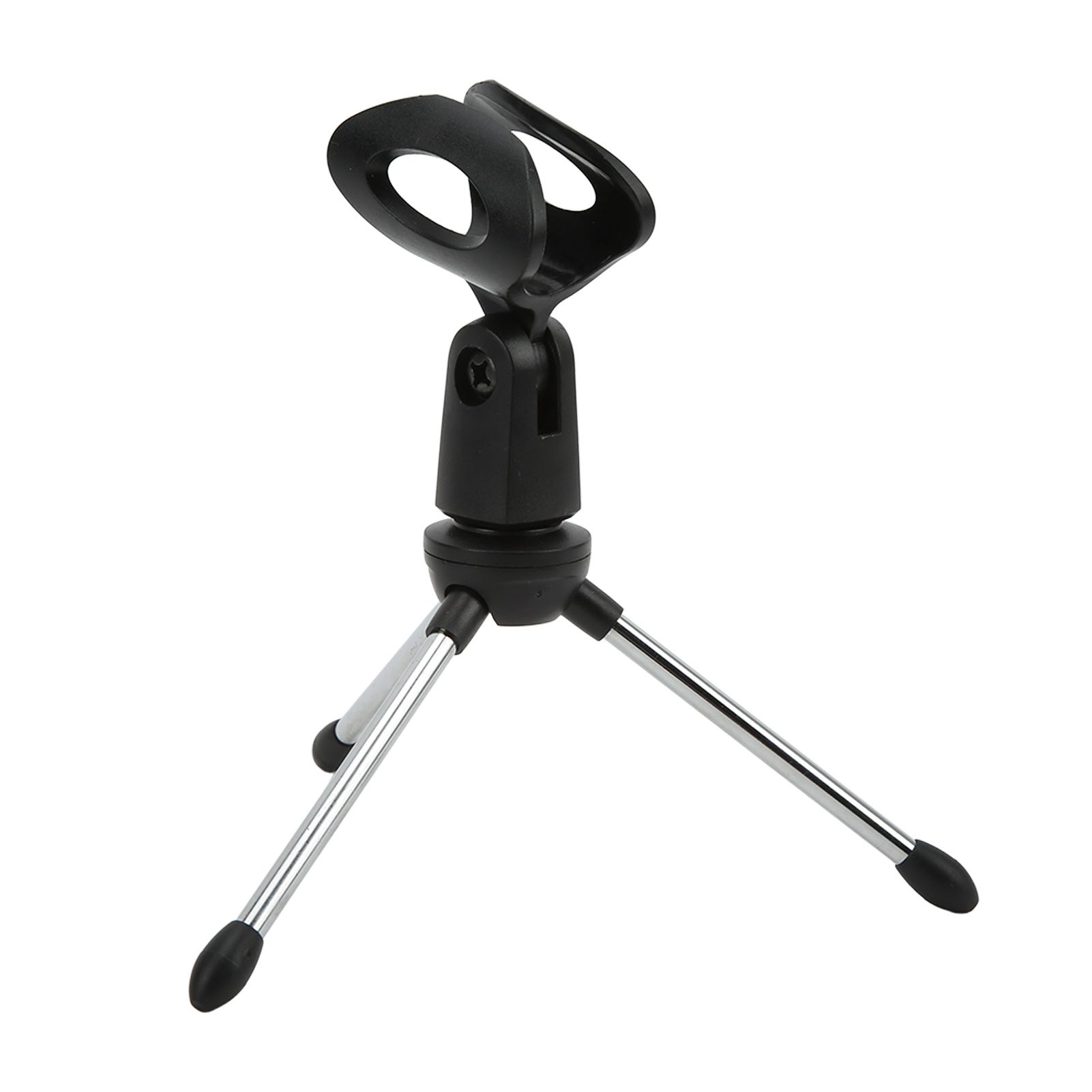 Desktop Microphone Mic Stand Holder Adjustable Table With Clip