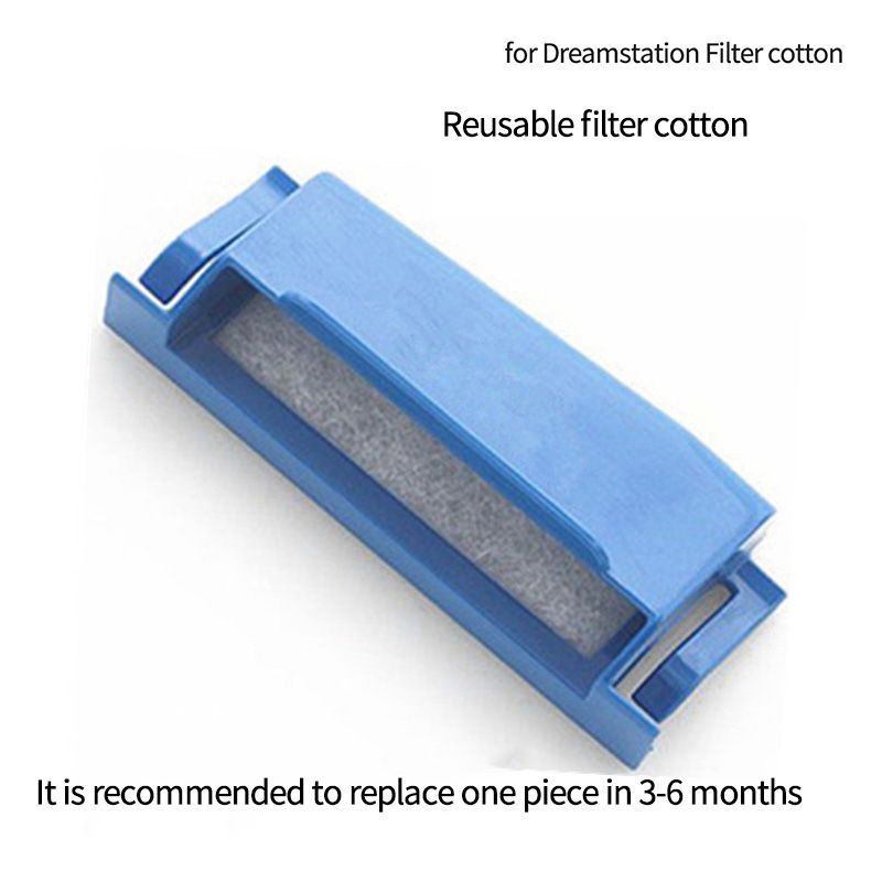 for Philips Respironics Dreamstation-3 CPAP Reusable Pollen Filter and 6 Disposable Ultra-Fine Filters