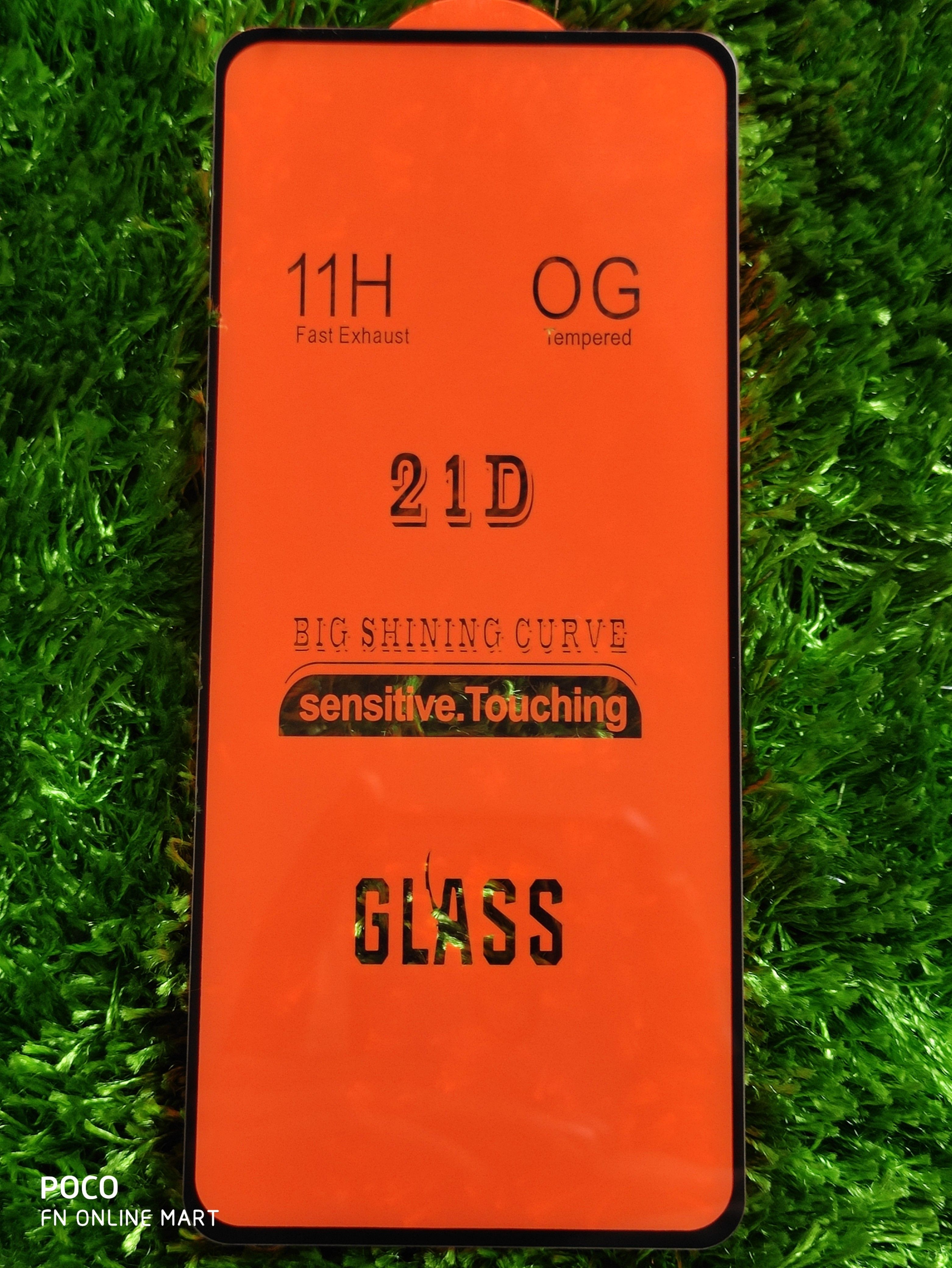 Infinix_ Hot 11s, X6812 -21D Tempered Glass Screen Protector