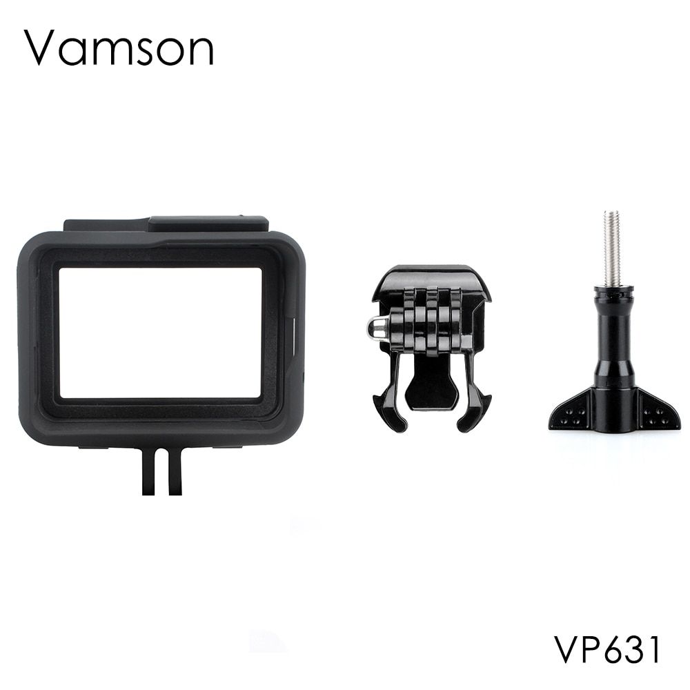 Vamson Waterproof Case For Go pro Protective Case Orange Float Cover For GoPro Hero 7 6 5 Black 7  White Camera VP649