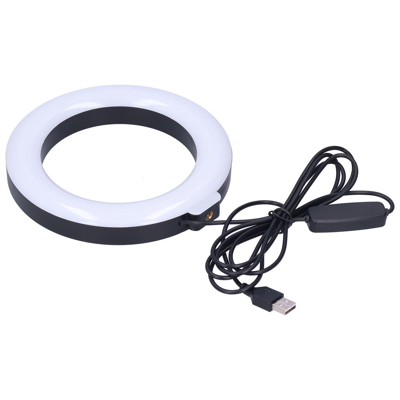 3 Light Modes 16cm 2800K-7200K LED Ring & Clip Holder For Video Vlog Live