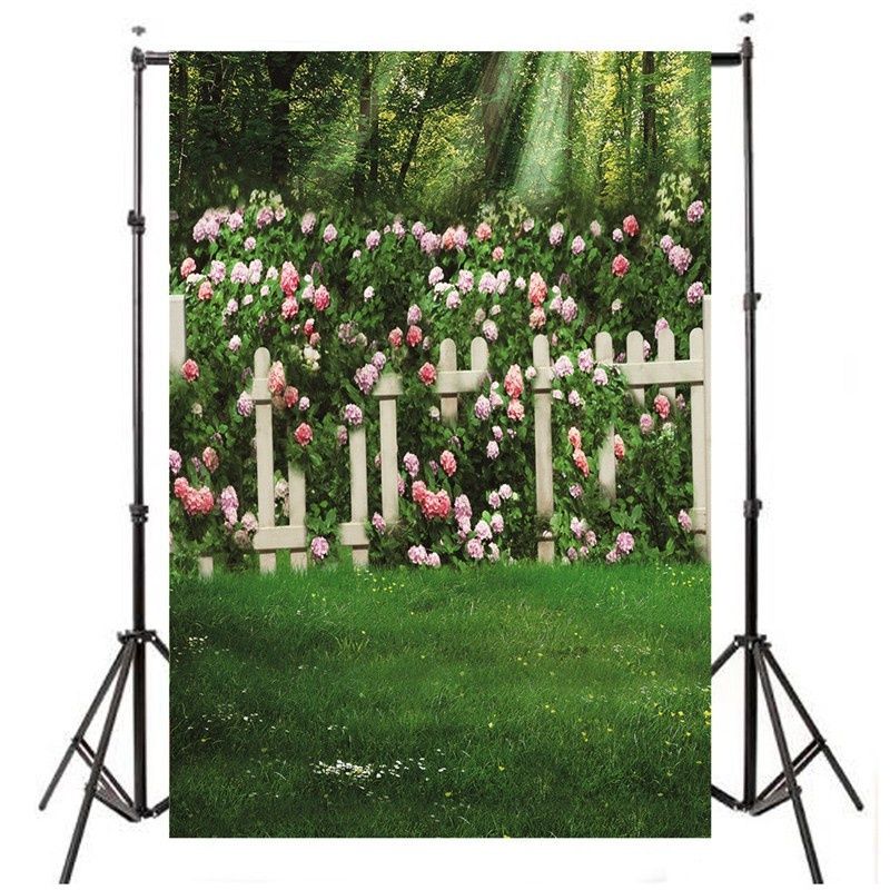 photography background garden Cameras stand photo props children backdrops vinyl 3x5ft -