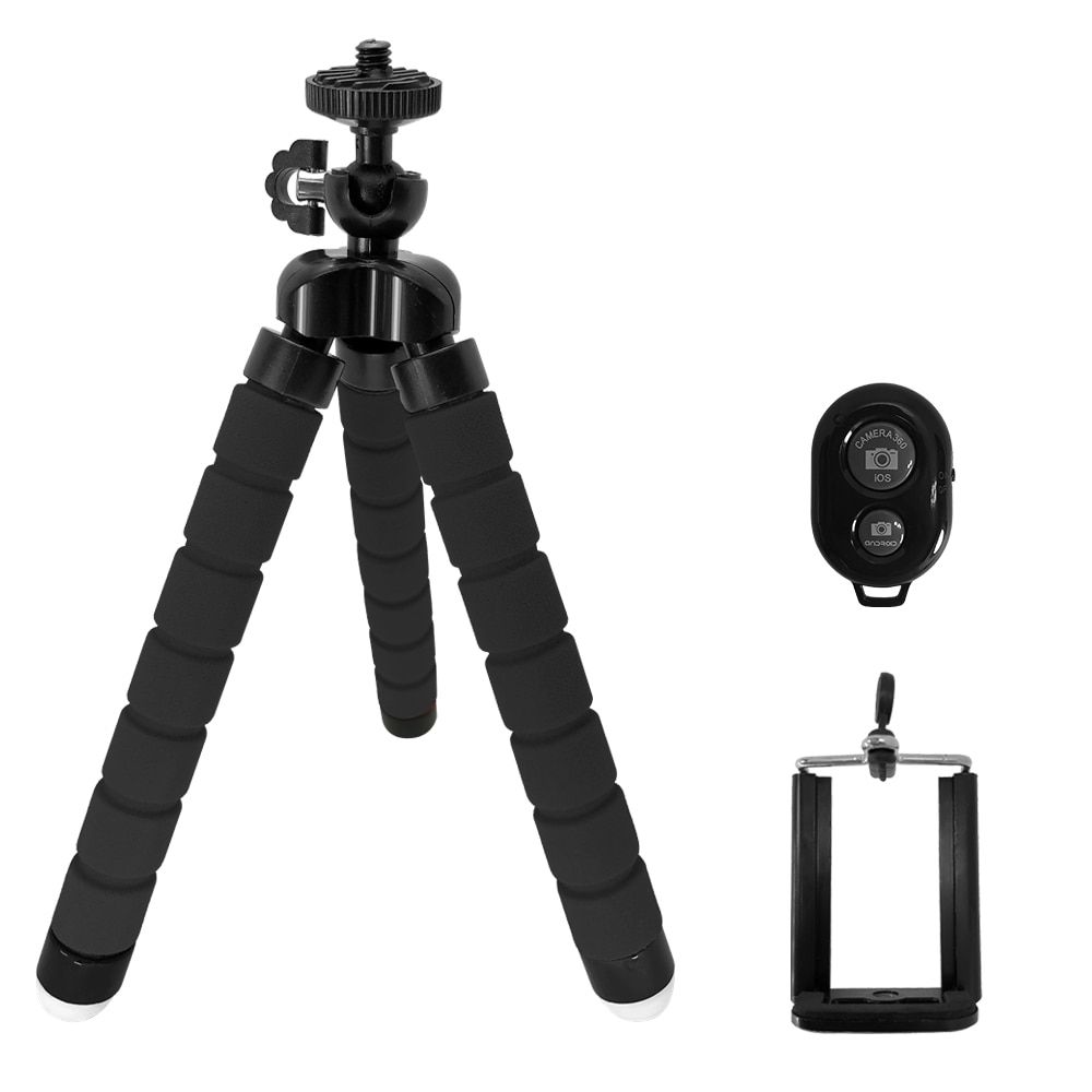 Mobile Holder Flexible Octopus Tripod Bracket for Phone  Selfie Stand Monopod Support Photo Remote Control