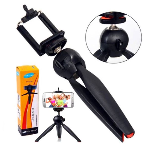 Mobile Tripod Yungtfng YT- 228 Universal Mini Tripod Stand For All Mobile Phones