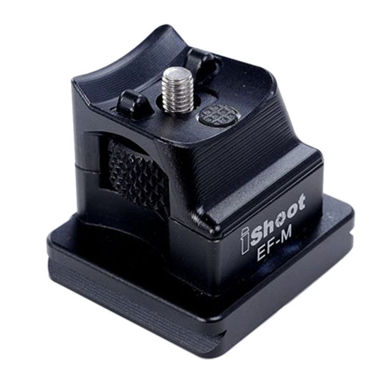 IShoot Lens Collar Replacement Base Foot Adapter for Canon EF-EOS M Mirrorless Lens Tripod Mount Ring for Arca Swiss Compatible