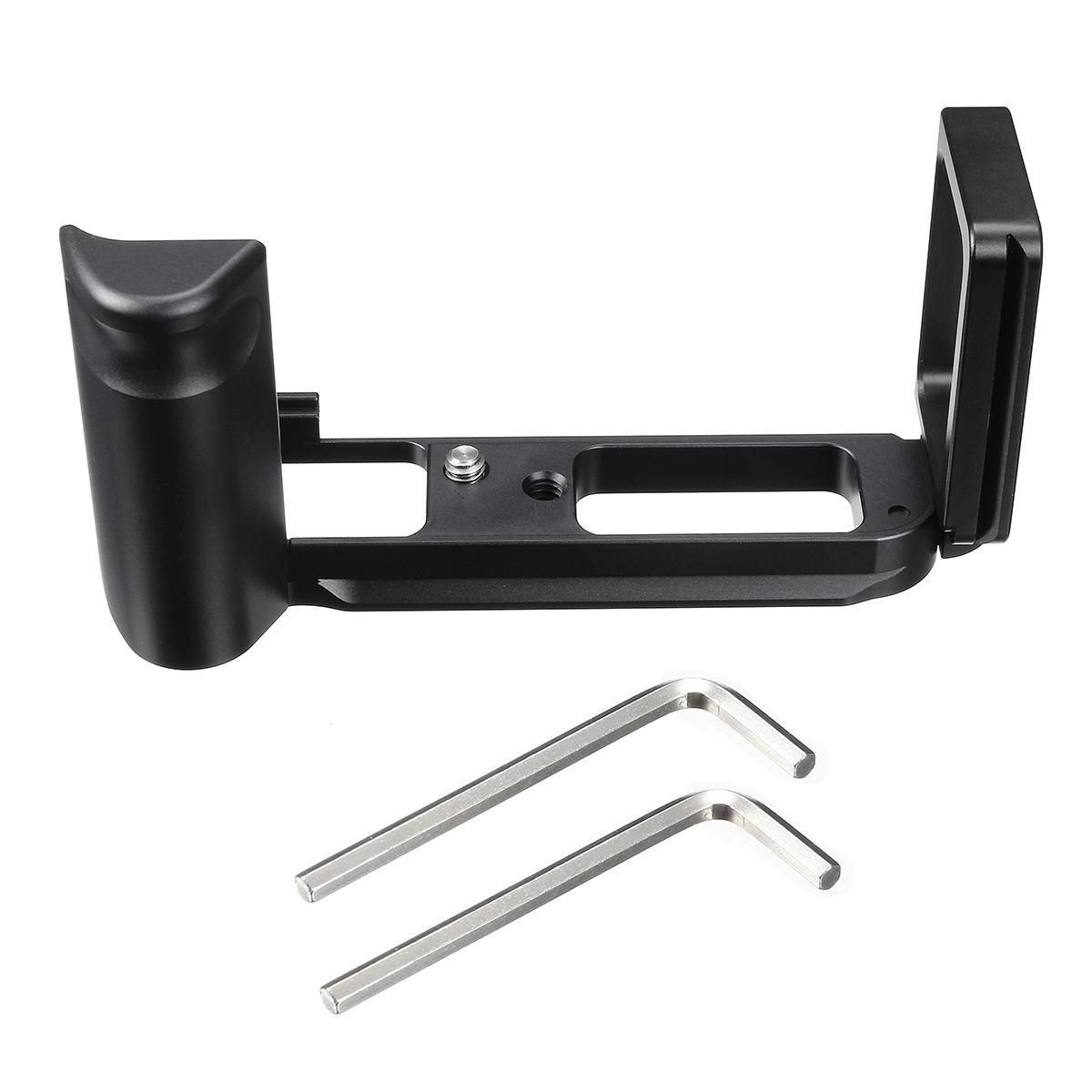 for Fujifilm Fuji X-T10 XT20 L-Plate Bracket Quick Release Metal with Hand Grip