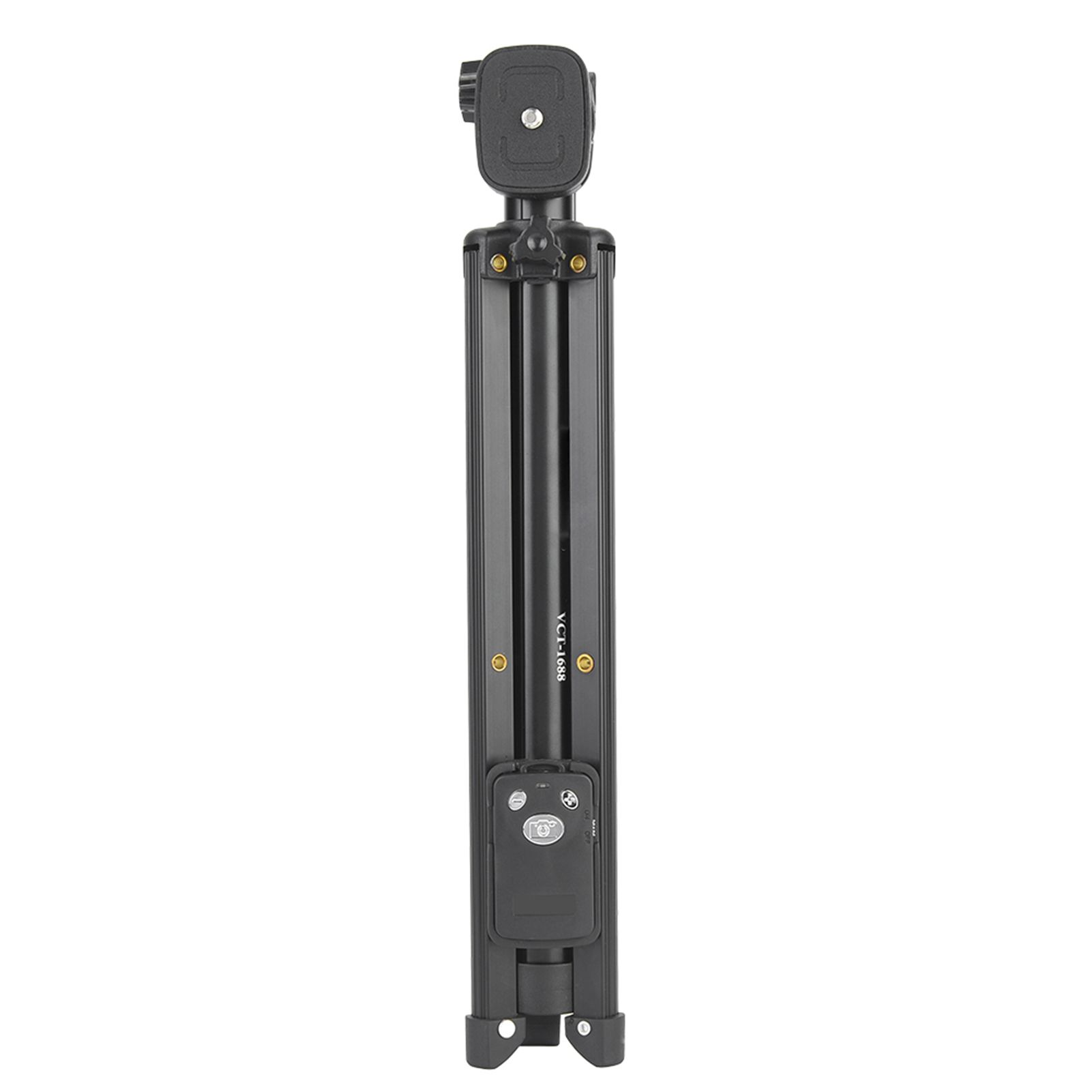YUNTENG VCT-1688 2in1 Portable Selfie Stick Tabletop Tripod 90°Shoot