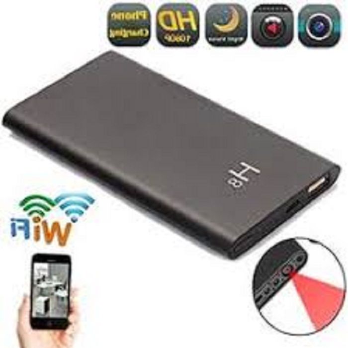 H8 Night Vision Wi-Fi Power Bank Video Camera