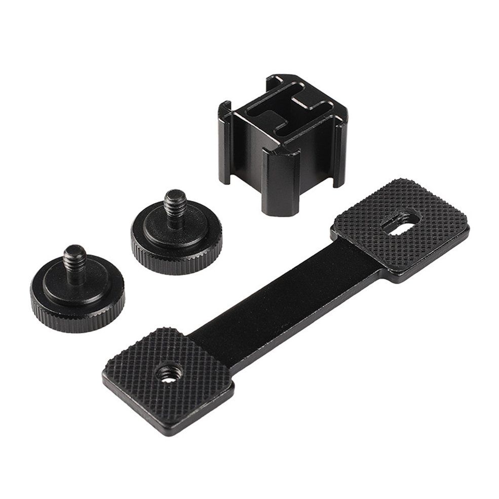 Fill Light Microphone Fixing Bracket Camera Flash Three-Head Hot Shoe Bracket