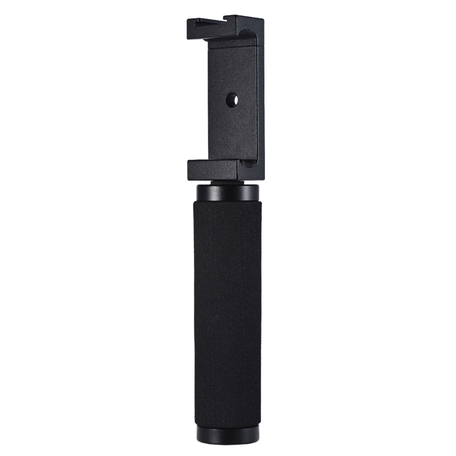 Phone Tripod Mount Adapter and Handle Smartphone Bracket Holder Clip with Cold Shoe for Smartphones
