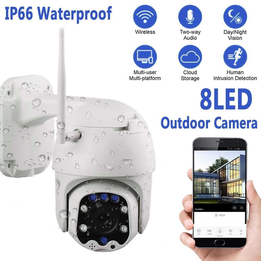 1080P PTZ IP Camera OutDoor Speed Dome Wireless Wifi Security Camera IR Network CCTV Surveillance
