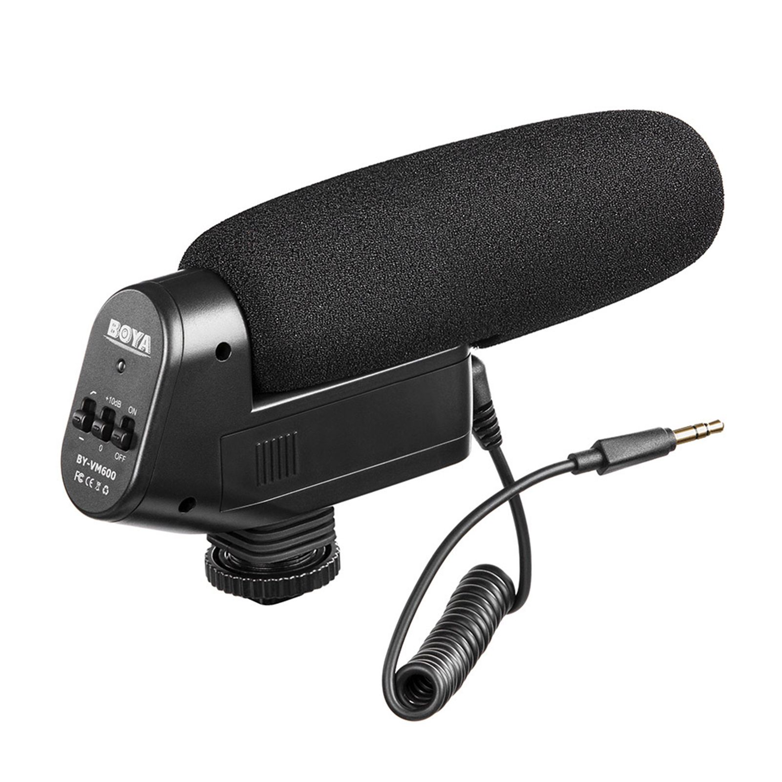 BOYA BY-VM600 Cardioid Directional Condenser Microphone Mic for Canon Sony Nikon Pentax DLSR Camera
