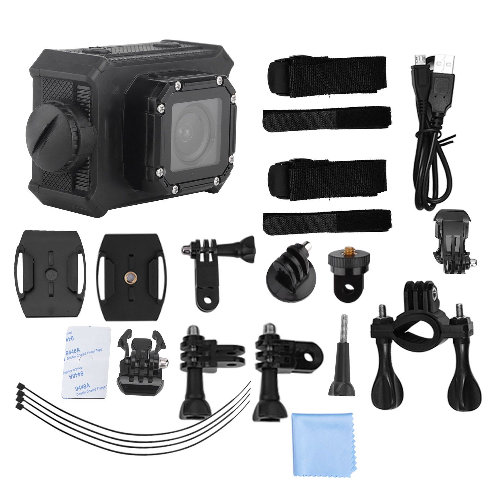 4K Ultra HD 2.0in LCD Sports Action Camera DV 30M Waterproof Camcorder Recorder