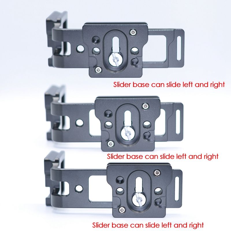 For Manfutu 200PL Aluminium Alloy Quick Release L Plate Hand Grip Bracket for 200PL Quick Release L Plate
