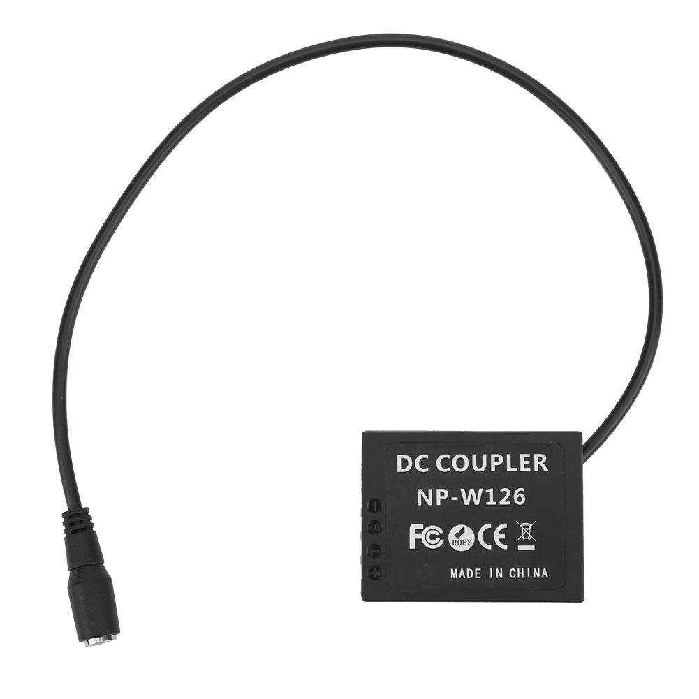 Dummy Black NP-W126 With Full Decoding And Straight DC