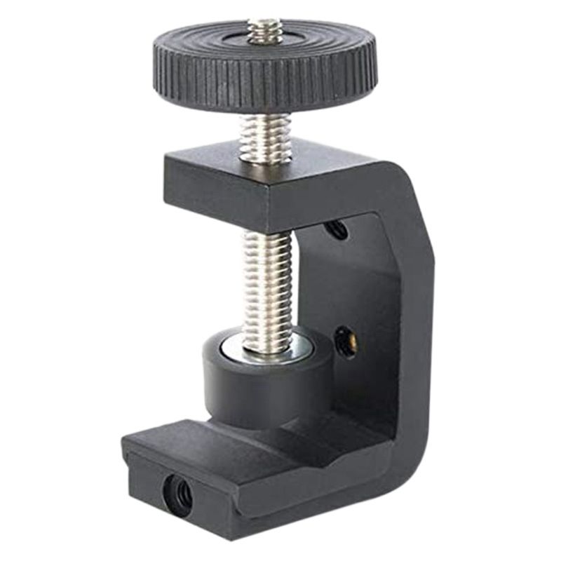 C Clamp with Screw Adjustable Camera Mount Clamps Bracket Desktop Universal Multifunction for Studio Photography