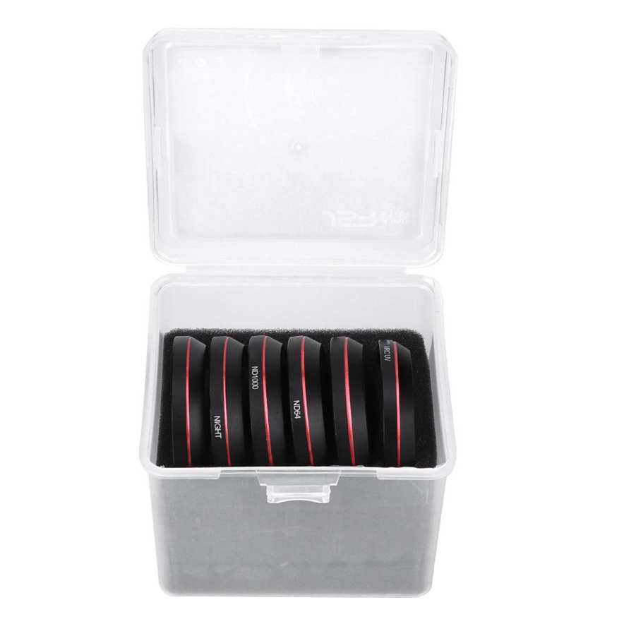 Lens Filter Kit Junestar MRC UV CPL Star ND64 ND1000 Night for Fuji X100V X100F X100T X100S X100