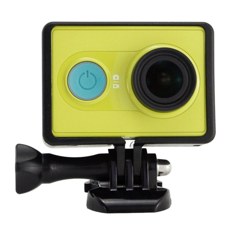 Top Deals Protective Housing Side Border Frame Case for XiaoYi Xiaoyi Action Sport Camera Accessories Black