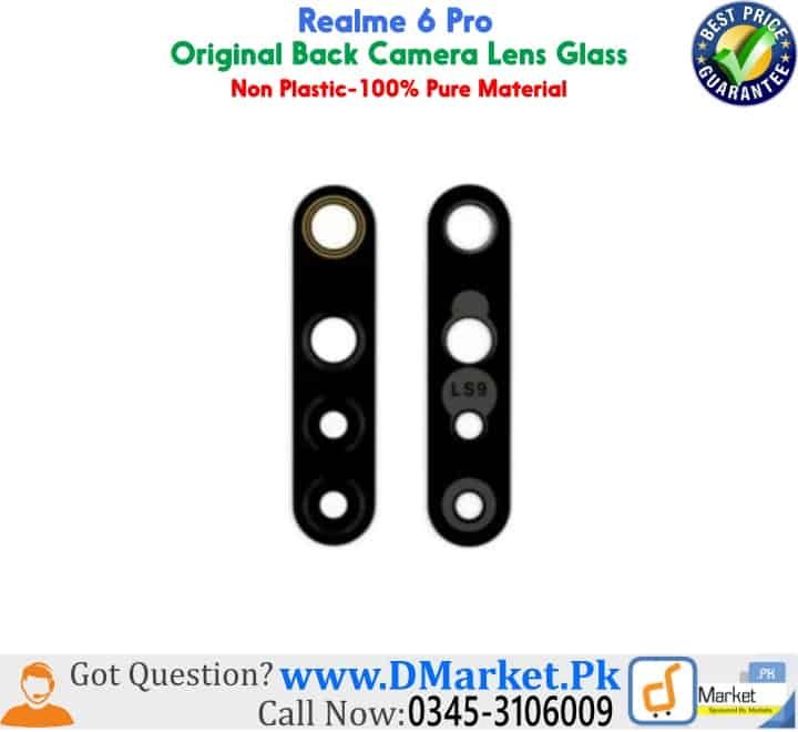 For Realme 6 / 6 Pro main camera glass Rear Facing Camera Glass Lens Replacement