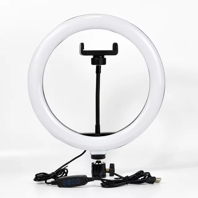 Ring Light Photo Studio Camera - Makeup Video Live Light Lamp with Tripod | 10" , 12", 14" Inch