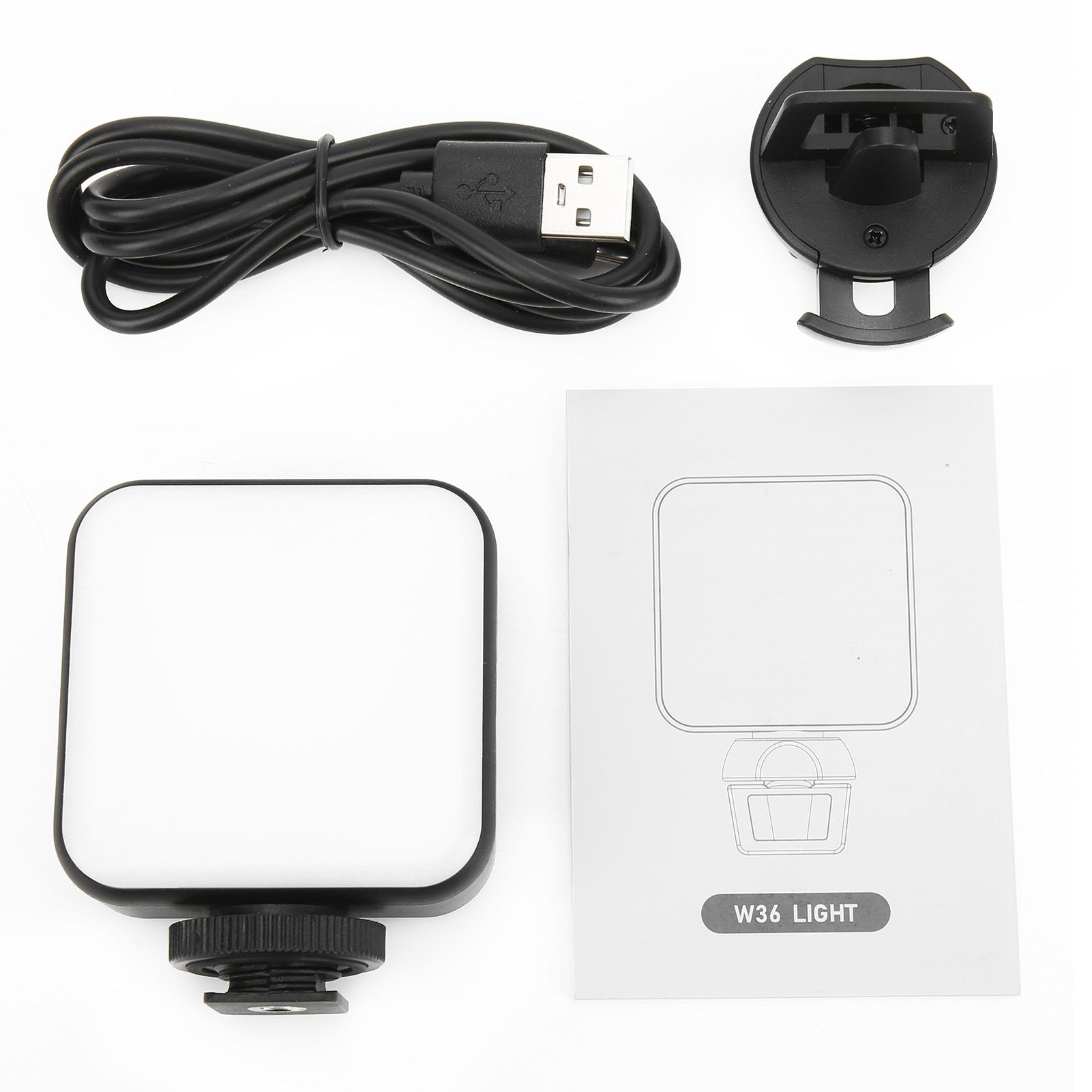 W36 Computer Video Conferencing Light With Clip Zoom Lighting
