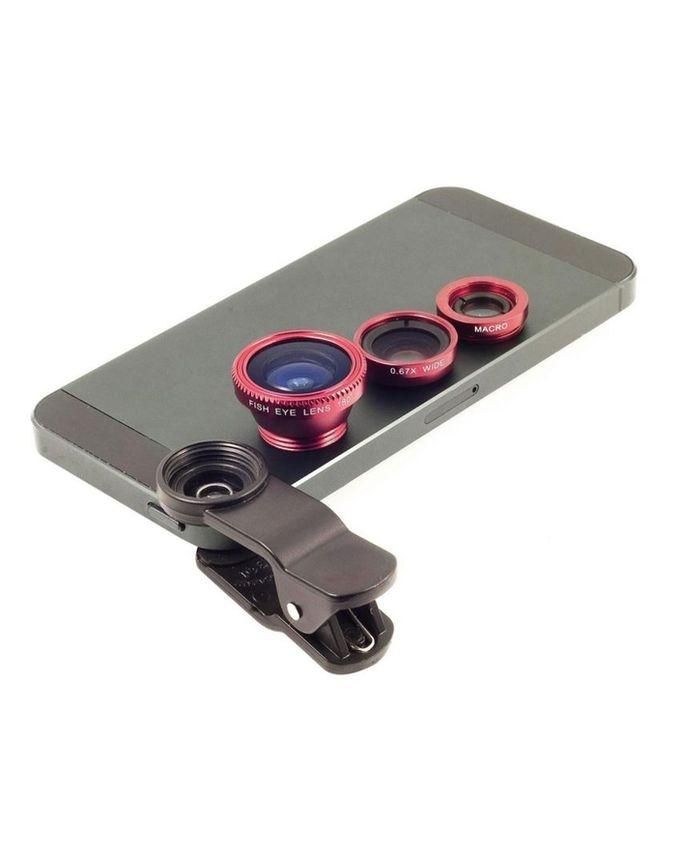 Camera Clip Lens For Mobile - Red