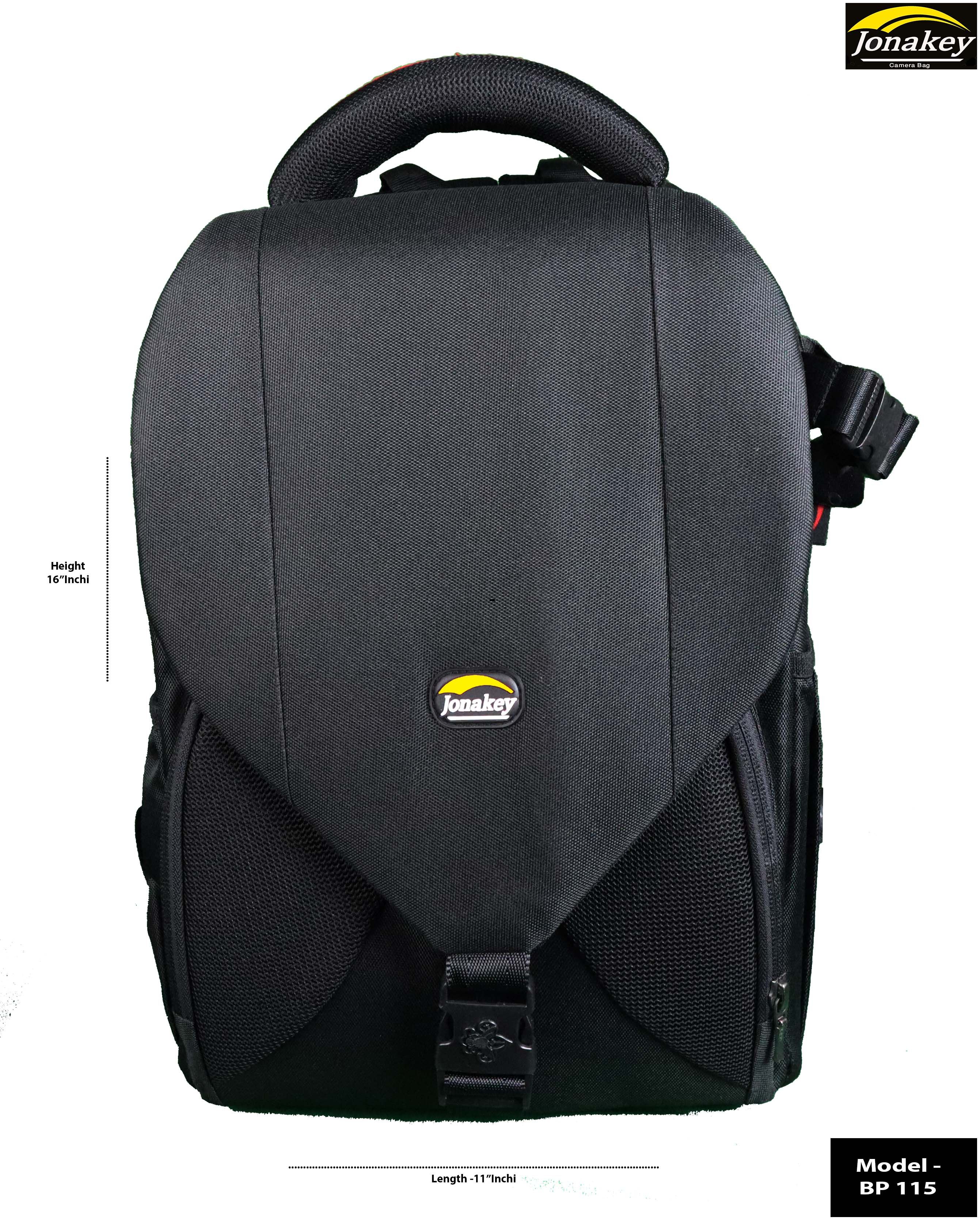 Jonakey BP-115 - DSLR Camera Bag -Black