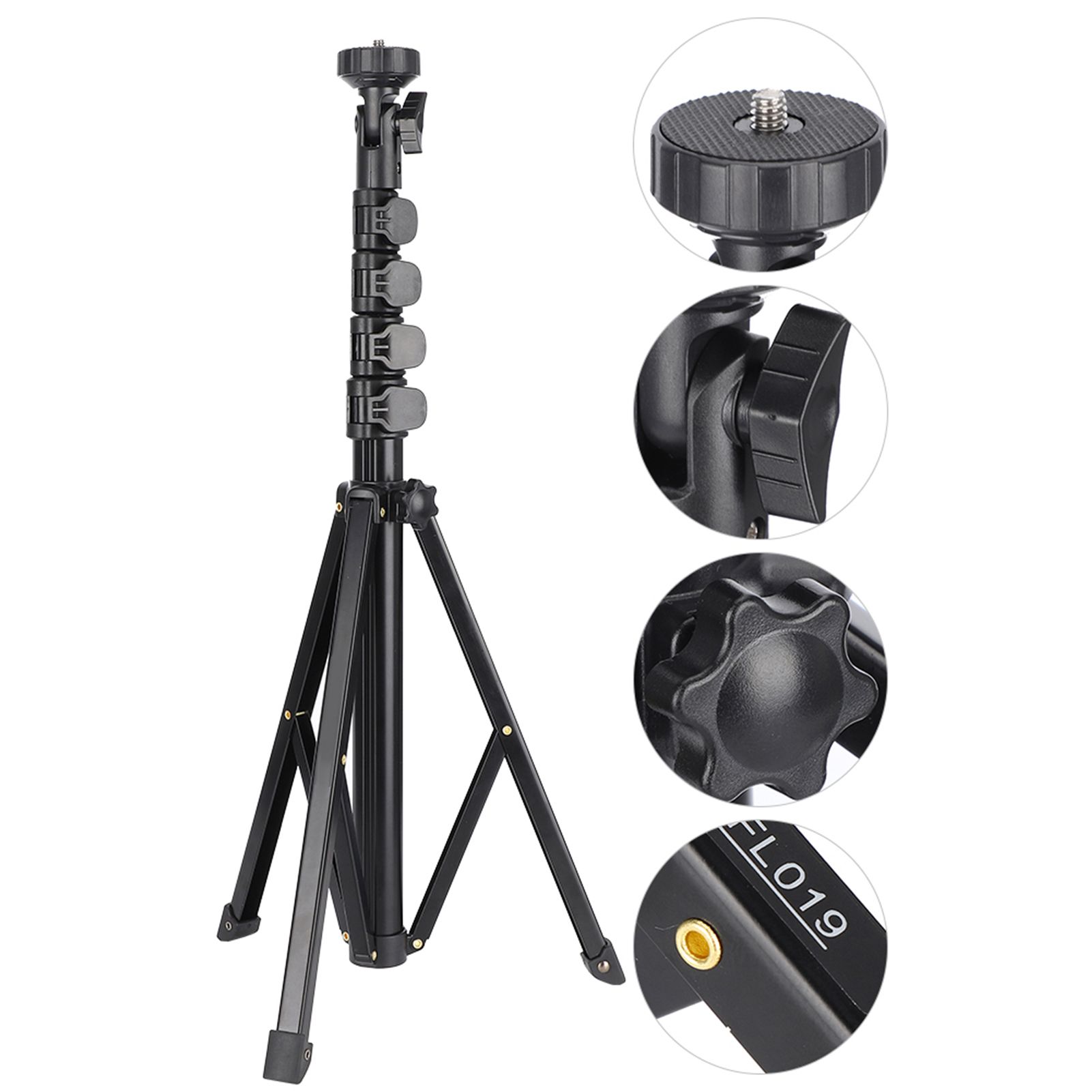 Kingjoy FL019 Alloy Adjustable Live Bracket Camera Tripod Accessory