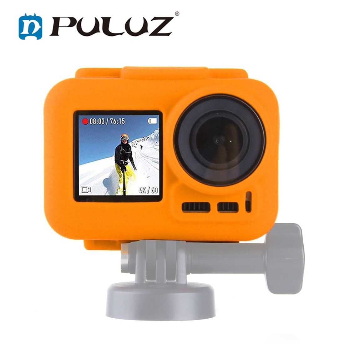 PULUZ Silicone Protective Case for DJI Osmo Action with Frame