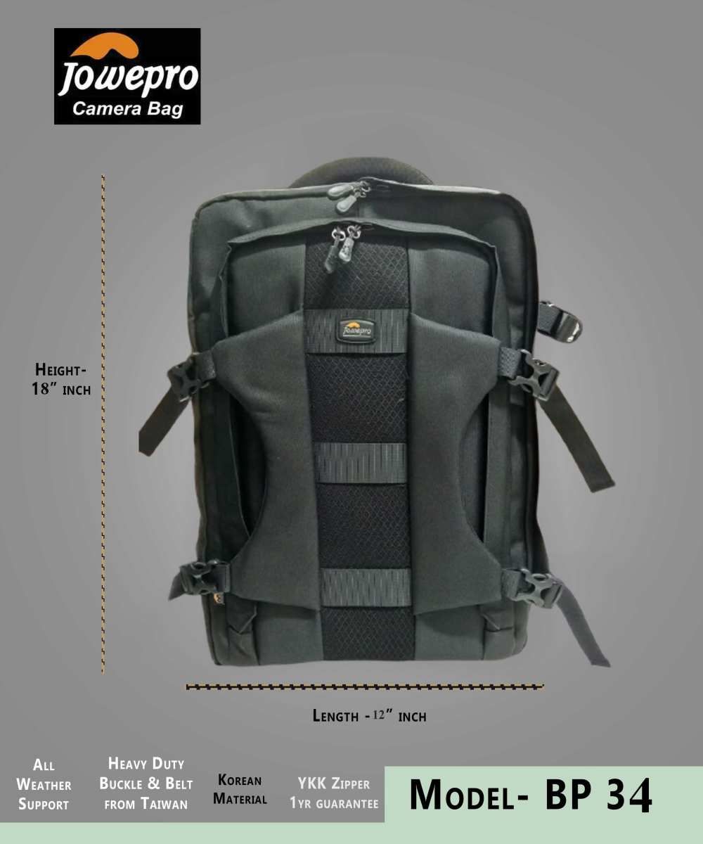 BP-34 DSLR Camera Bag - Black