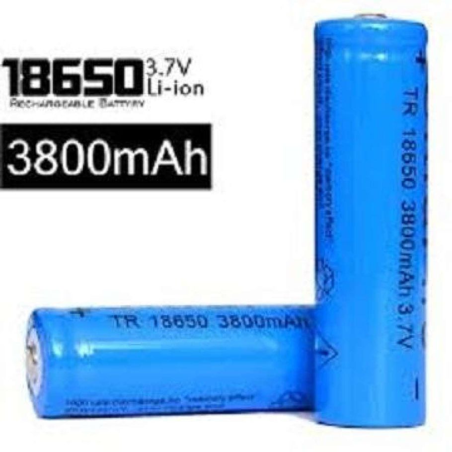 3,7volt 18650 Rechargeable Battery 3800mah