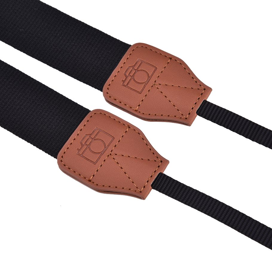 Universal 1cm Wide Colorful Polyester Fabric Shoulder Neck Camera Belt Strap