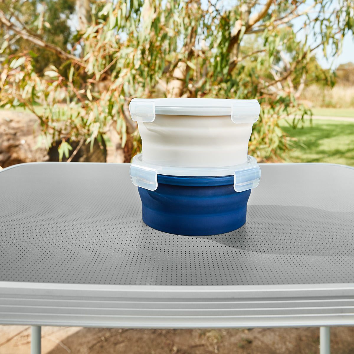 2 Pack Silicone Collapsible Bowl