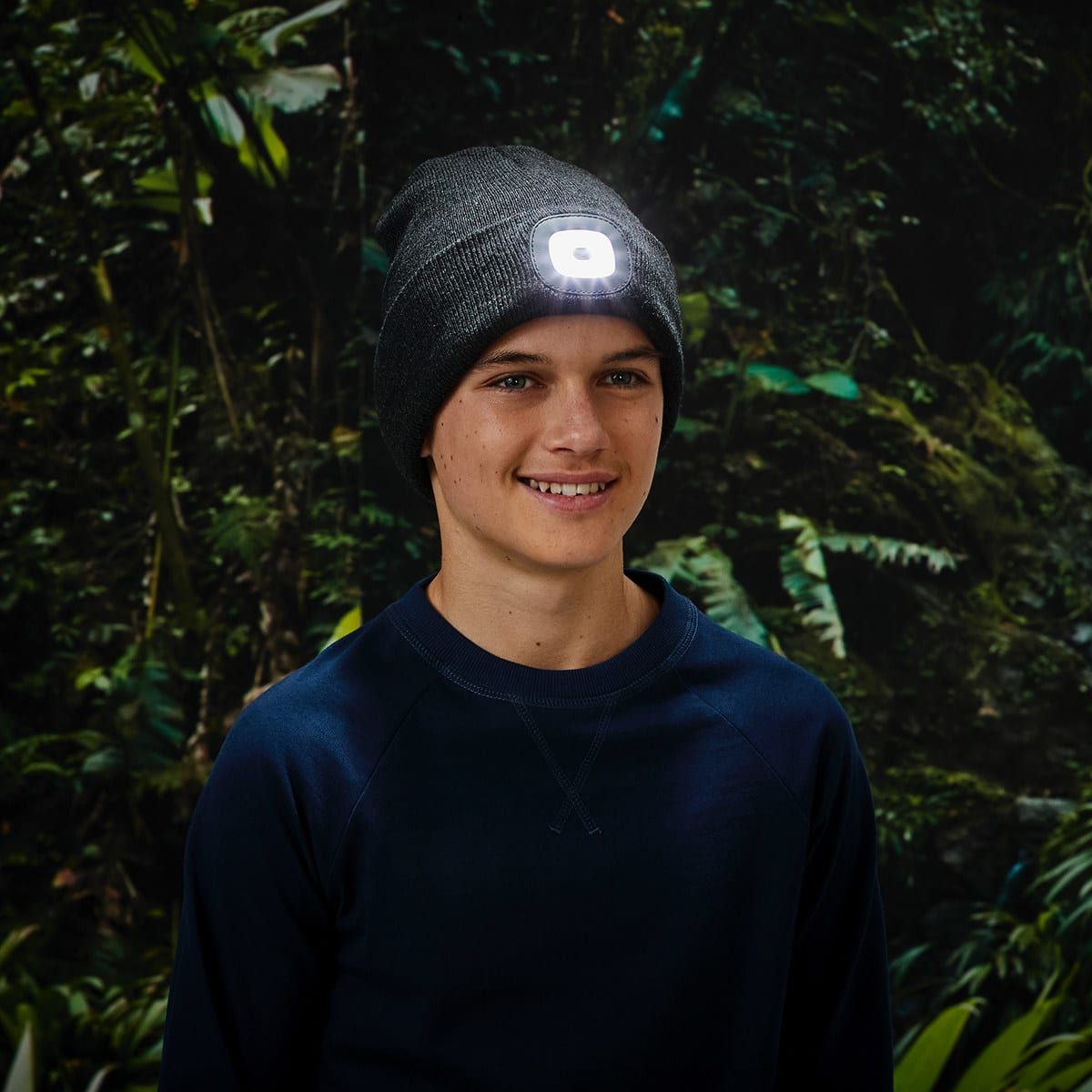 LED Beanie - Grey