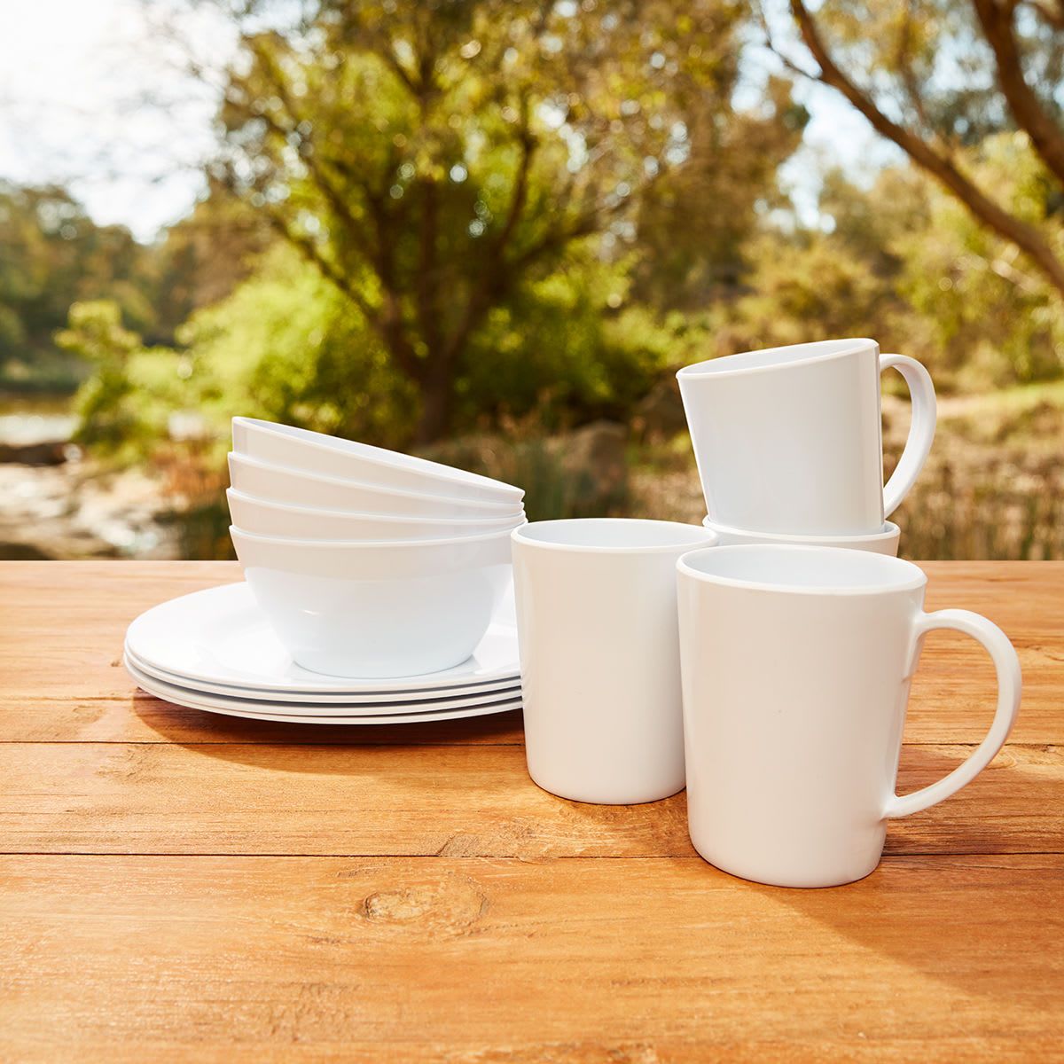 Melamine 12 Piece Dinner Set