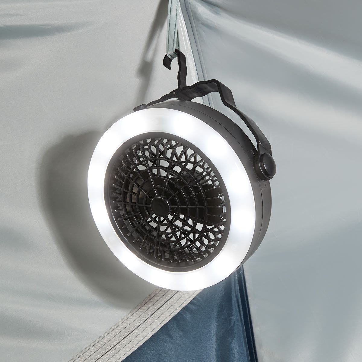 LED Light With Fan