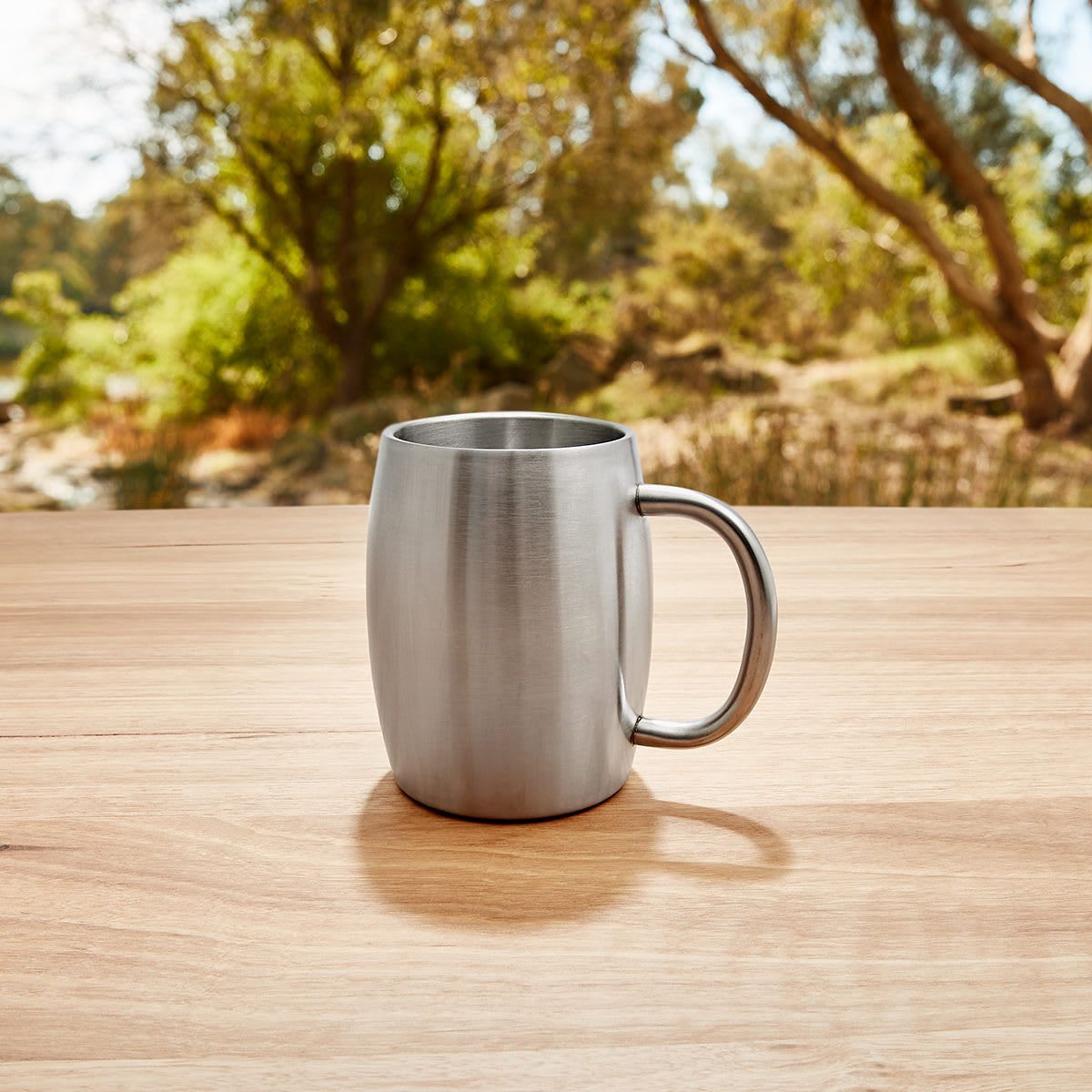 450ml Stainless Steel Barrel Mug