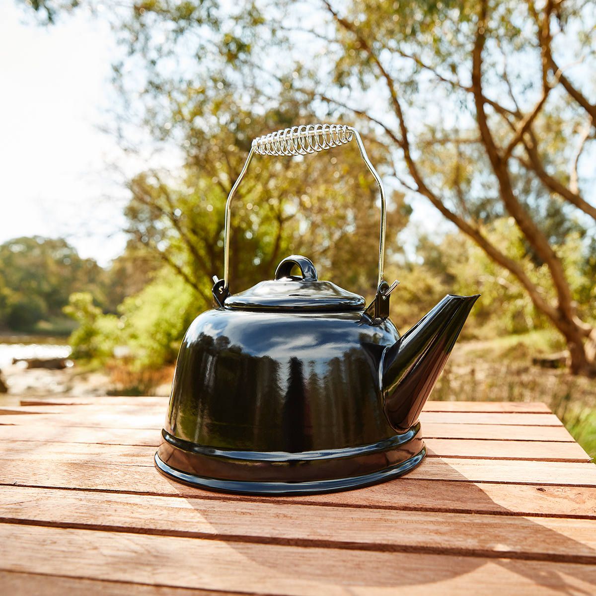2.4L Enamel Kettle