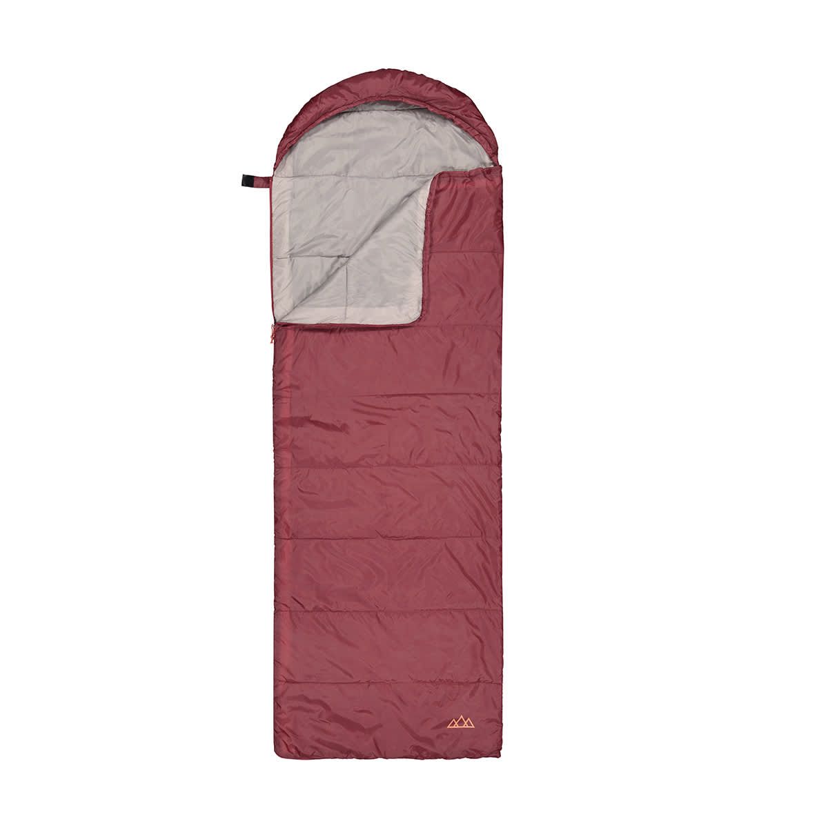 Trail Hooded Sleeping Bag Red