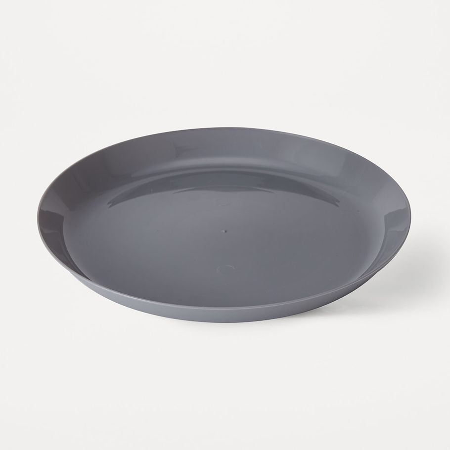Plastic Plate - Grey