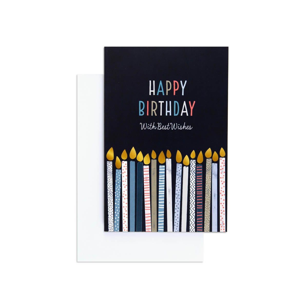 Hallmark Birthday Card by Creative Publishing - Candles