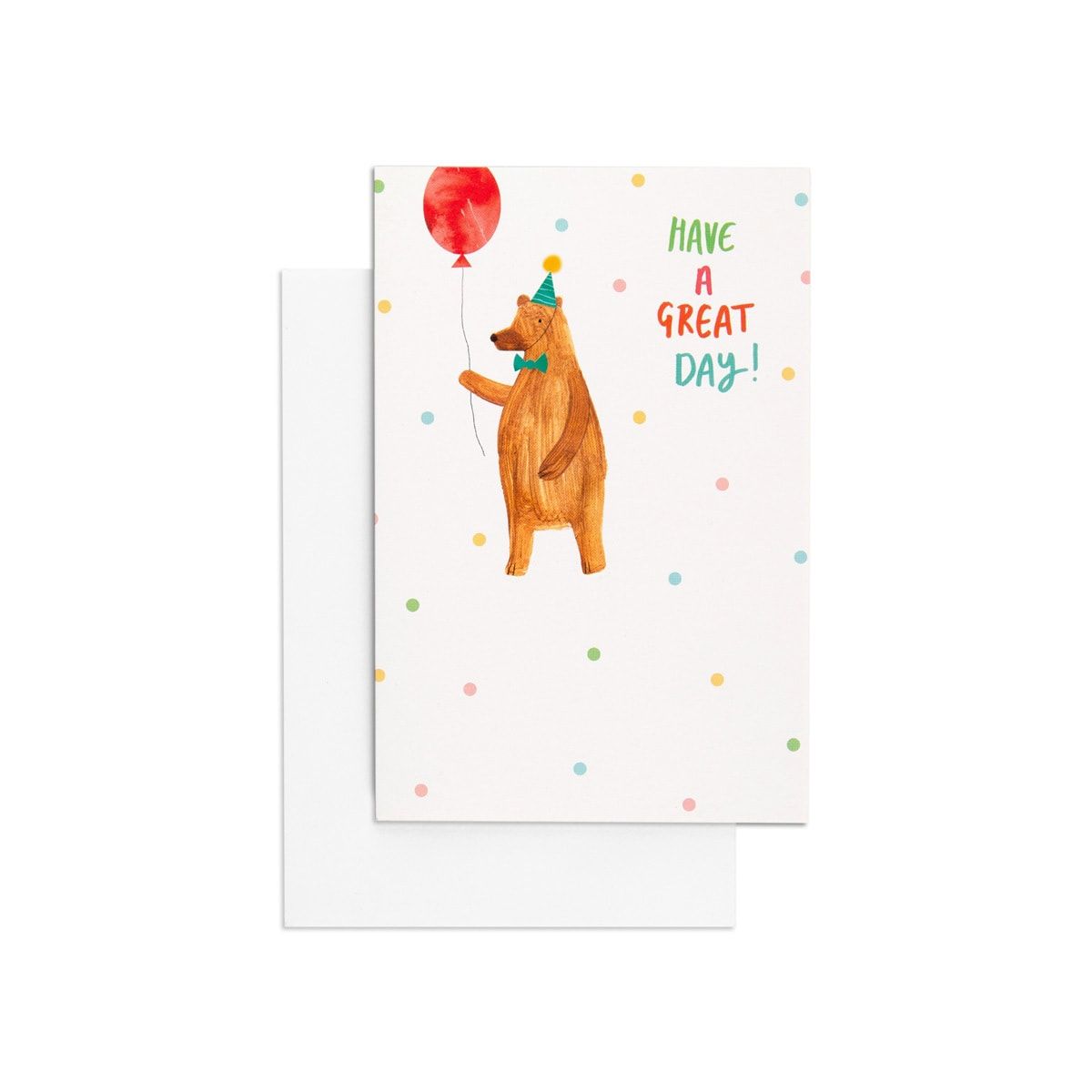 Hallmark Birthday Card by Creative Publishing - Party Bear